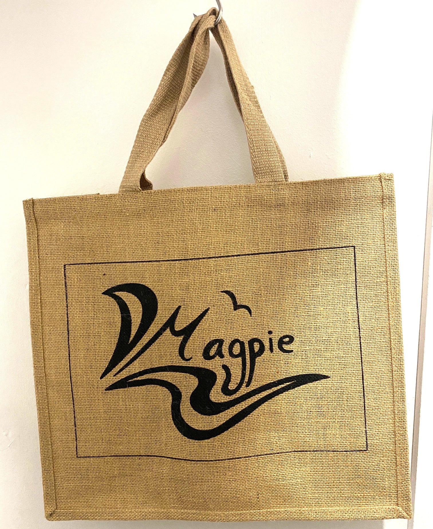 Magpie Café Heavy Duty Jute Shopping Bag